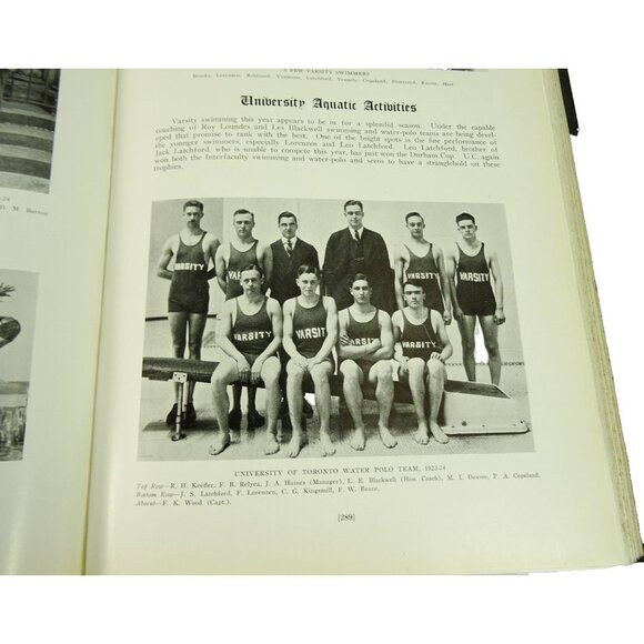 1925 University of Toronto Yearbook Antique Book Torontonensis - Picture 13 of 16